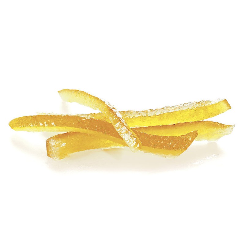 Ecorces de citron conf lamelles droites 7x80
