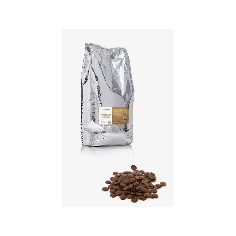 Couvert. AGRICACAO Gianduja Lait en Pastilles