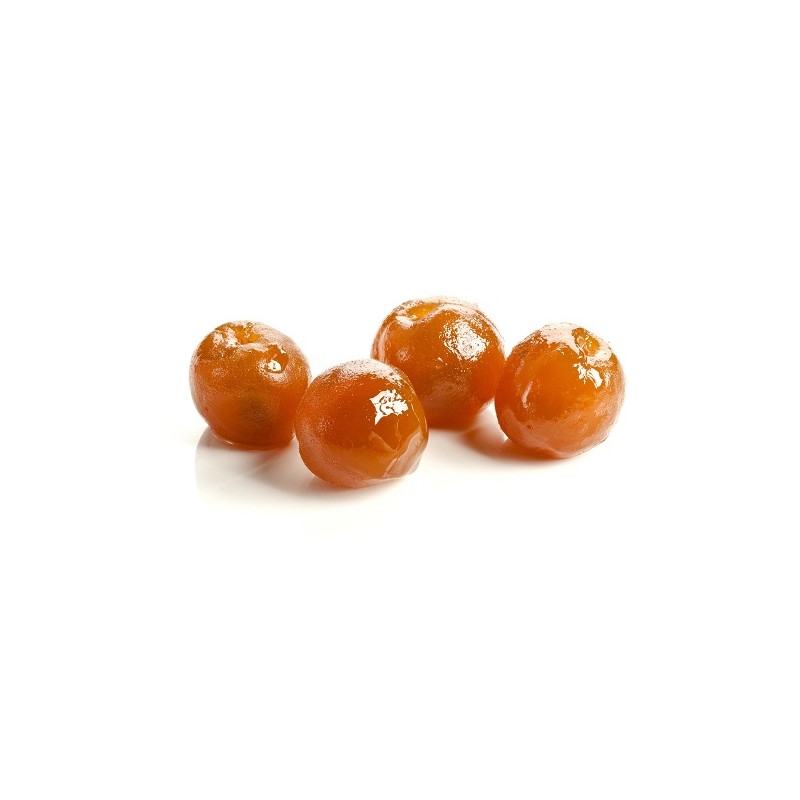 Abricots confits au sirop, bocal hermétique 680g