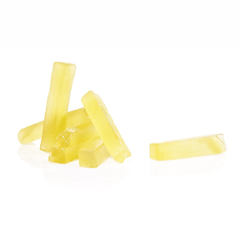 Gingembre confit en lamelles 4x40mm