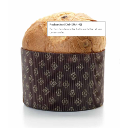Moule &amp; Sachet Panettone 500g - Haut 