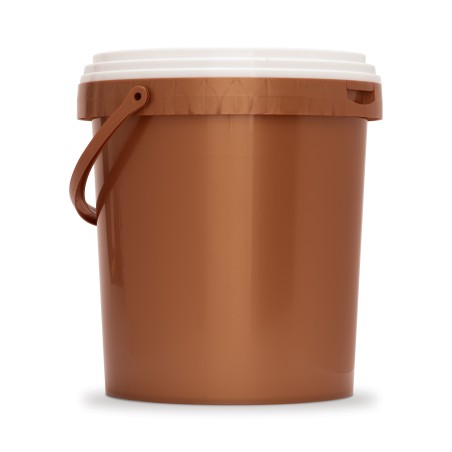 Cacao en poudre 22 - 24%  5Kg couleur Rouge-Brun Seau plast. 