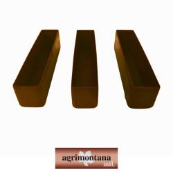 Caissette Barre rectangle 86*19*22 (108 pcs)