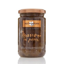 Gros morceaux Marron Confit au Sirop en bocal 420g