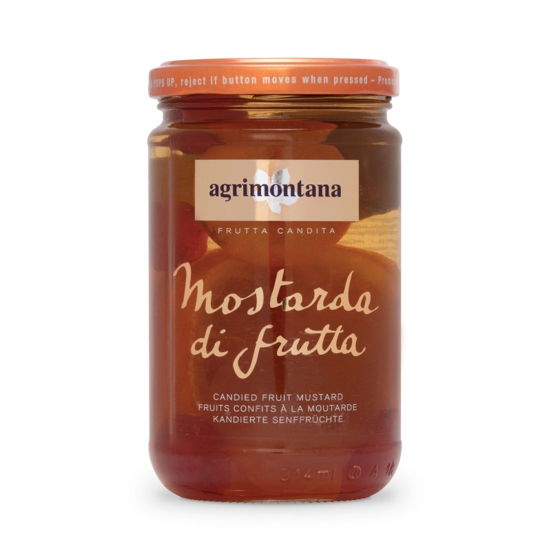 Mostarda de fruits pot de verre 390g
