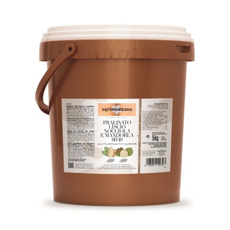 Praliné lisse 60% Noisettes Piémont IGP &amp; Amandes Sicile