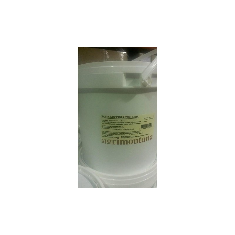 PATE NOISETTE ALBA Sceau de 10 Kg
