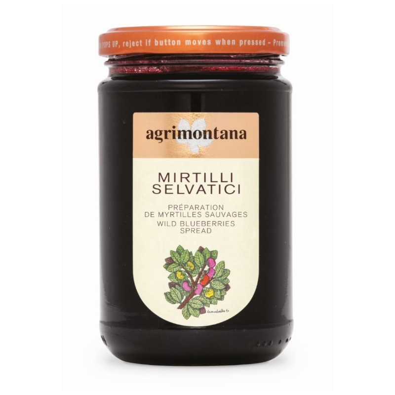 Confit. de Myrtilles  Sauvages  bocal 330g